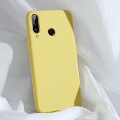 Huawei Nova 4e用360度 フルカバー極薄ソフトケース シリコンケース 耐衝撃 全面保護 バンパー C03 ファーウェイ イエロー