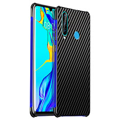 Huawei Nova 4e用ケース 高級感 手触り良い アルミメタル 製の金属製 カバー T06 ファーウェイ ネイビー