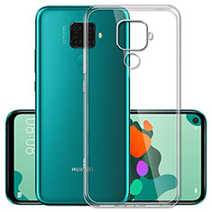 Huawei Nova 5i Pro用極薄ソフトケース シリコンケース 耐衝撃 全面保護 クリア透明 T03 ファーウェイ クリア