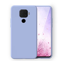 Huawei Nova 5z用360度 フルカバー極薄ソフトケース シリコンケース 耐衝撃 全面保護 バンパー S06 ファーウェイ パープル