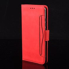Huawei Nova 8i用手帳型 レザーケース スタンド カバー BY6 ファーウェイ レッド