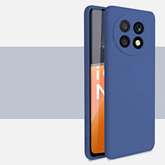 Huawei Nova Y91用360度 フルカバー極薄ソフトケース シリコンケース 耐衝撃 全面保護 バンパー YK2 ファーウェイ ネイビー