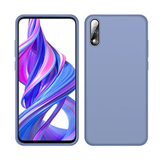 Huawei P Smart Z (2019)用360度 フルカバー極薄ソフトケース シリコンケース 耐衝撃 全面保護 バンパー S04 ファーウェイ グレー