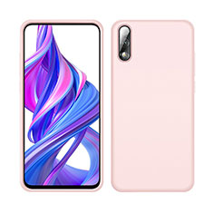 Huawei P Smart Z (2019)用360度 フルカバー極薄ソフトケース シリコンケース 耐衝撃 全面保護 バンパー S04 ファーウェイ ピンク