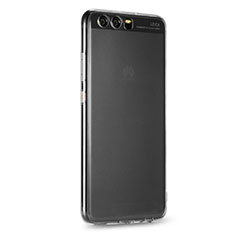 Huawei P10 Plus用極薄ソフトケース シリコンケース 耐衝撃 全面保護 クリア透明 T07 ファーウェイ クリア