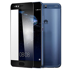 Huawei P10 Plus用強化ガラス フル液晶保護フィルム F03 ファーウェイ ブラック