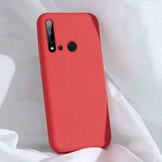 Huawei P20 Lite (2019)用360度 フルカバー極薄ソフトケース シリコンケース 耐衝撃 全面保護 バンパー C04 ファーウェイ レッド