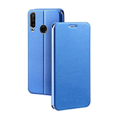 Huawei P30 Lite New Edition用手帳型 レザーケース スタンド カバー T02 ファーウェイ ネイビー