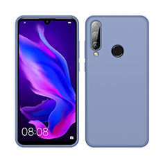 Huawei P30 Lite XL用360度 フルカバー極薄ソフトケース シリコンケース 耐衝撃 全面保護 バンパー C04 ファーウェイ パープル