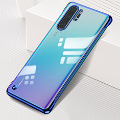 Huawei P30 Pro用ハードカバー クリスタル クリア透明 S01 ファーウェイ ネイビー