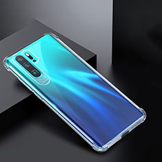 Huawei P30 Pro New Edition用極薄ソフトケース シリコンケース 耐衝撃 全面保護 クリア透明 K03 ファーウェイ クリア