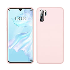 Huawei P30 Pro New Edition用360度 フルカバー極薄ソフトケース シリコンケース 耐衝撃 全面保護 バンパー C04 ファーウェイ ピンク