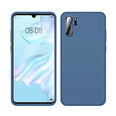 Huawei P30 Pro New Edition用360度 フルカバー極薄ソフトケース シリコンケース 耐衝撃 全面保護 バンパー C04 ファーウェイ ネイビー