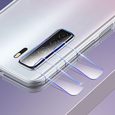 Huawei P40 Lite 5G用強化ガラス カメラプロテクター カメラレンズ 保護ガラスフイルム ファーウェイ クリア