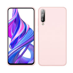 Huawei Y9s用360度 フルカバー極薄ソフトケース シリコンケース 耐衝撃 全面保護 バンパー S05 ファーウェイ ピンク