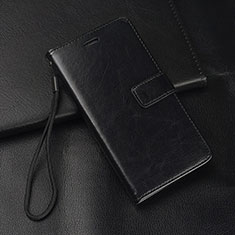 Huawei Y9s用手帳型 レザーケース スタンド カバー L05 ファーウェイ ブラック