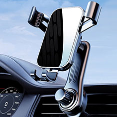 Asus ROG Phone 5s用スマートフォン車載ホルダー 車載スタンド クリップで車のダッシュボードに直接取り付け ユニバーサル JD4 ブラック