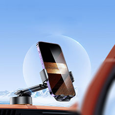 Vivo iQOO U3 5G用スマートフォン車載ホルダー 車載スタンド 真空吸盤で車のダッシュボードに直接取り付け ユニバーサル BS1 ブラック