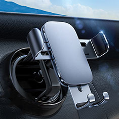 Huawei Wiko Wim Lite 4G用スマートフォン車載ホルダー 車載スタンド クリップで車のダッシュボードに直接取り付け ユニバーサル BS3 ブラック