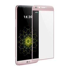 LG G5用強化ガラス フル液晶保護フィルム LG ピンク