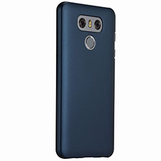 LG G6用ハードケース プラスチック 質感もマット LG ネイビー