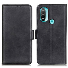 Motorola Moto E40用手帳型 レザーケース スタンド カバー M15L モトローラ ブラック