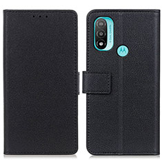 Motorola Moto E40用手帳型 レザーケース スタンド カバー M08L モトローラ ブラック