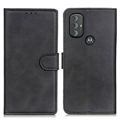 Motorola Moto G Play (2023)用手帳型 レザーケース スタンド カバー A05D モトローラ ブラック