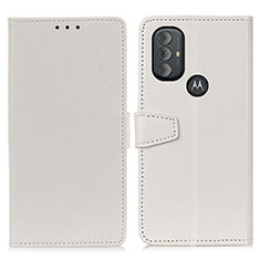 Motorola Moto G Play (2023)用手帳型 レザーケース スタンド カバー A06D モトローラ ホワイト