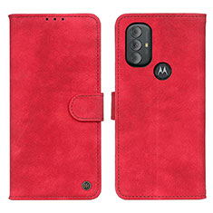 Motorola Moto G Play (2023)用手帳型 レザーケース スタンド カバー N06P モトローラ レッド