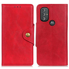 Motorola Moto G Play Gen 2用手帳型 レザーケース スタンド カバー N03P モトローラ レッド