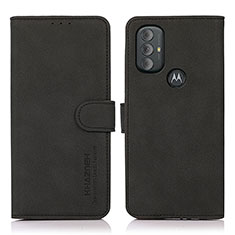 Motorola Moto G Power (2022)用手帳型 レザーケース スタンド カバー D08Y モトローラ ブラック