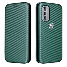 Motorola Moto G31用手帳型 レザーケース スタンド カバー L02Z モトローラ グリーン