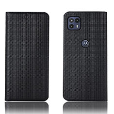 Motorola Moto G50 5G用手帳型 レザーケース スタンド カバー H20P モトローラ ブラック