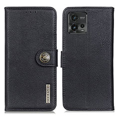 Motorola Moto G72用手帳型 レザーケース スタンド カバー K02Z モトローラ ブラック