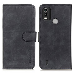 Nokia G11 Plus用手帳型 レザーケース スタンド カバー K03Z ノキア ブラック