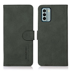 Nokia G22用手帳型 レザーケース スタンド カバー D01Y ノキア グリーン