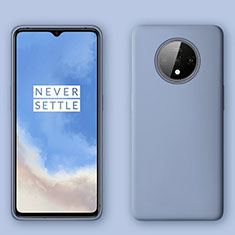 OnePlus 7T用360度 フルカバー極薄ソフトケース シリコンケース 耐衝撃 全面保護 バンパー C04 OnePlus パープル