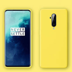 OnePlus 7T Pro用360度 フルカバー極薄ソフトケース シリコンケース 耐衝撃 全面保護 バンパー C01 OnePlus イエロー