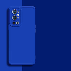 OnePlus 9 Pro 5G用360度 フルカバー極薄ソフトケース シリコンケース 耐衝撃 全面保護 バンパー YK1 OnePlus ネイビー