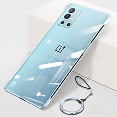 OnePlus 9R 5G用ハードカバー クリスタル クリア透明 フレームレス H01 OnePlus クリア