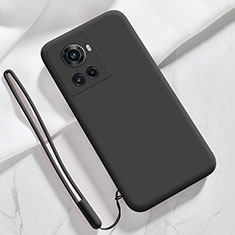 OnePlus Ace 5G用360度 フルカバー極薄ソフトケース シリコンケース 耐衝撃 全面保護 バンパー YK2 OnePlus ブラック