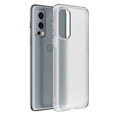 OnePlus Nord 2 5G用ハイブリットバンパーケース クリア透明 プラスチック カバー WL1 OnePlus クリア