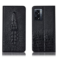 OnePlus Nord N300 5G用手帳型 レザーケース スタンド カバー H03P OnePlus ブラック