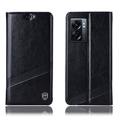 OnePlus Nord N300 5G用手帳型 レザーケース スタンド カバー H05P OnePlus ブラック