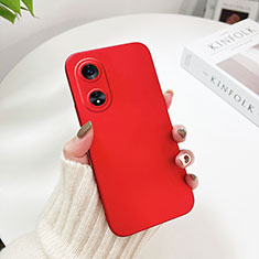 Oppo A1 5G用ハードケース プラスチック 質感もマット カバー YK1 Oppo レッド