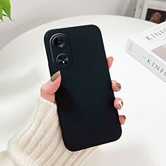 Oppo A1 5G用ハードケース プラスチック 質感もマット カバー YK1 Oppo ブラック