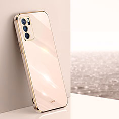 Oppo A16用極薄ソフトケース シリコンケース 耐衝撃 全面保護 XL1 Oppo ゴールド