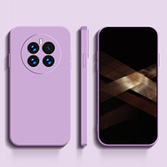 Oppo A2 Pro 5G用360度 フルカバー極薄ソフトケース シリコンケース 耐衝撃 全面保護 バンパー Oppo ラベンダー