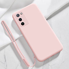 Oppo A55 5G用360度 フルカバー極薄ソフトケース シリコンケース 耐衝撃 全面保護 バンパー S05 Oppo ピンク